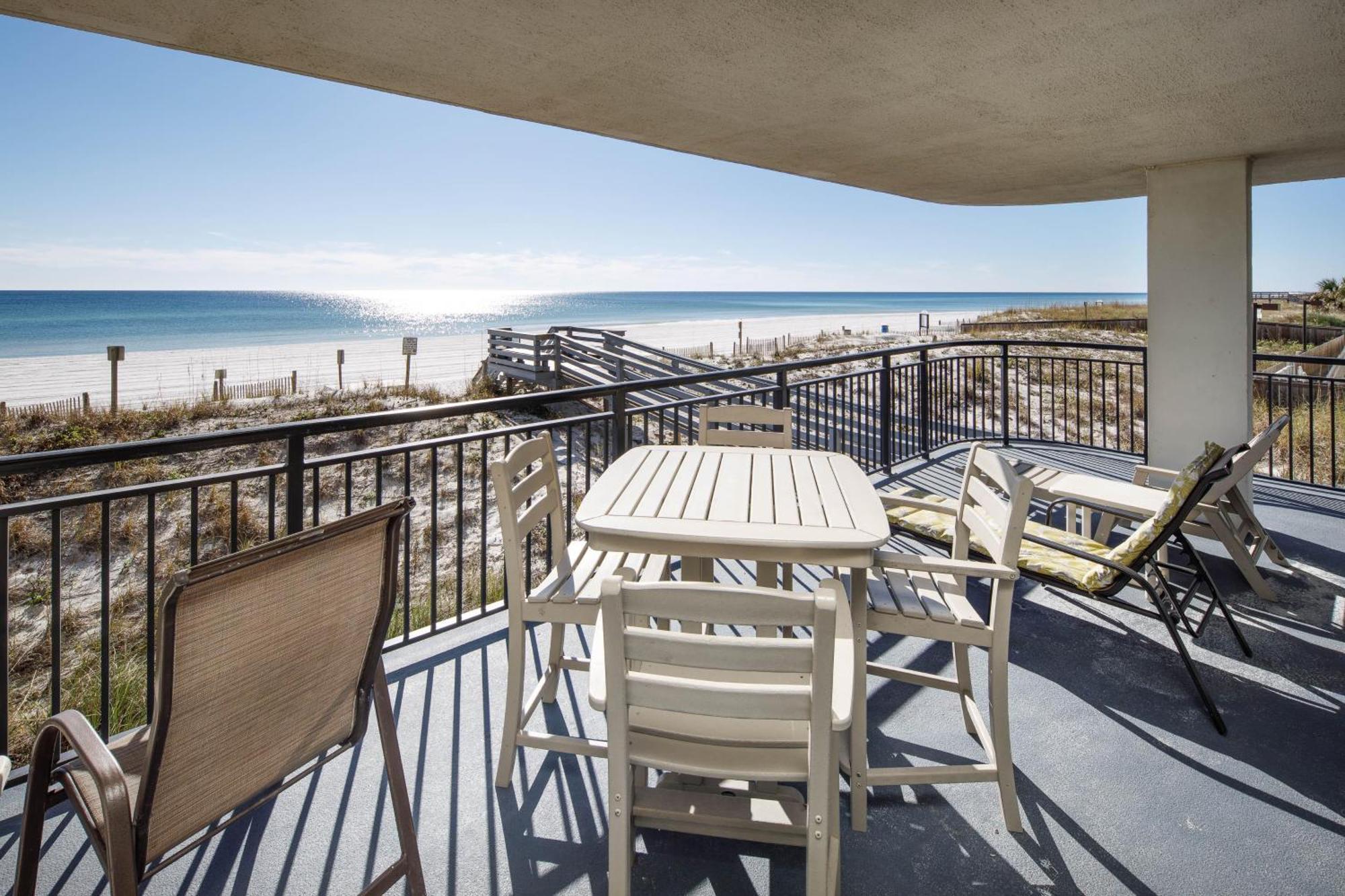 Nautilus 1201 - Gulf Front 2 Bedroom Huge Wrap Around Balcony 2Nd Floor! Fort Walton Beach Exterior foto